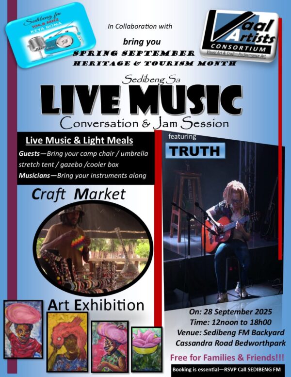 Sedibeng Sa LIVE MUSIC: A Celebration of Heritage, Community & Creativity
