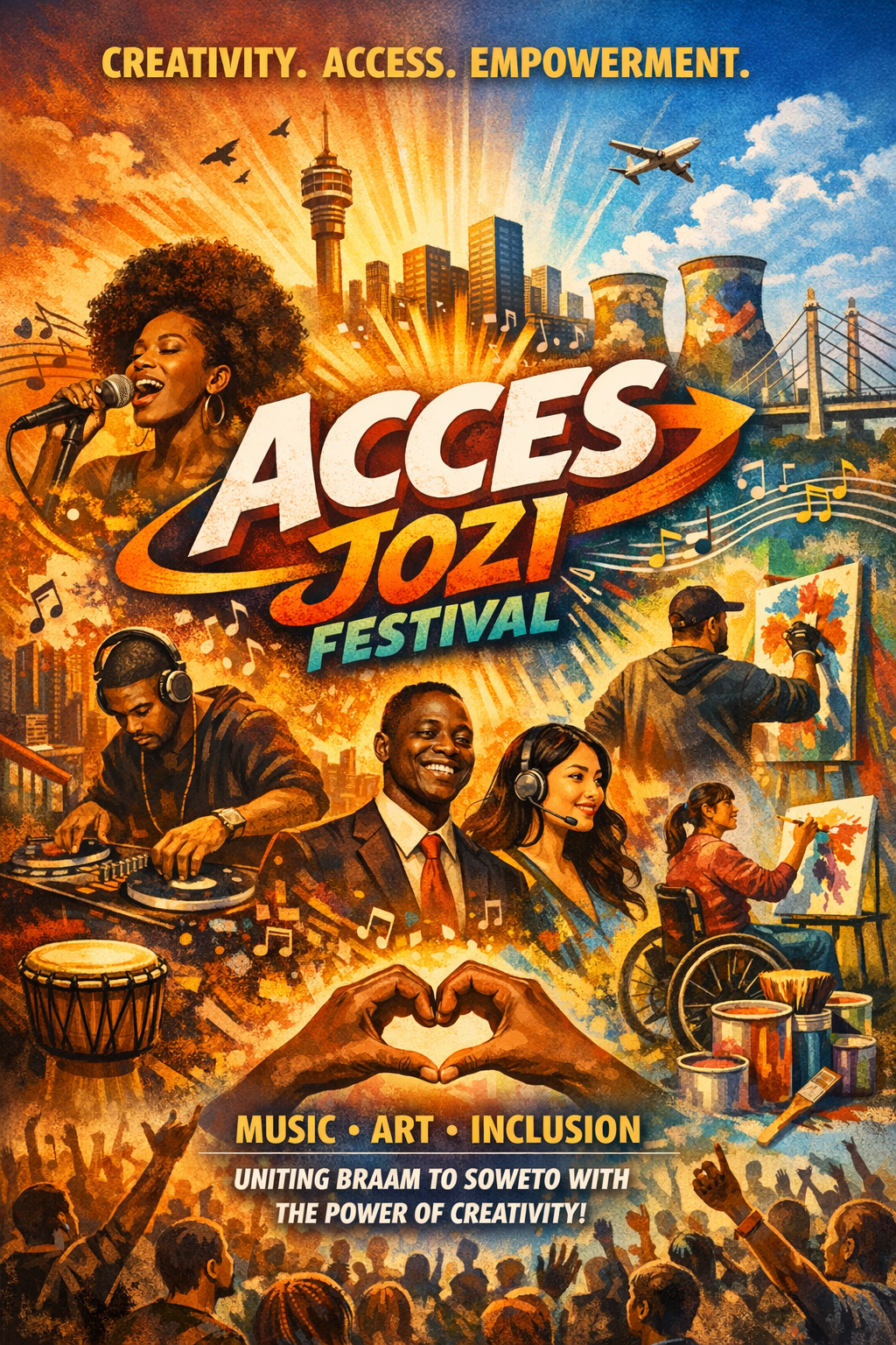Acces Jozi: Where Art, Inclusion, and Urban Rhythm